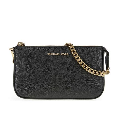 michael kors black clutch bag